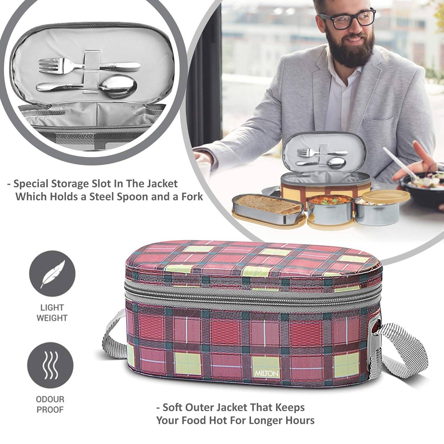 Milton Corporate Lunch Box Combo